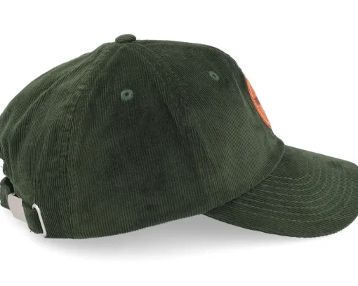 Raven Viking Heritage Cord Dark Olive Dad Cap - Vikings