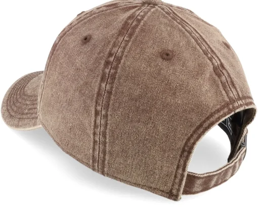 Raven Viking Knot 382 Snow Washed Brown Dad Cap - Vikings