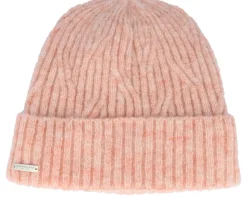 Recycelt Polyester Mix Pink Beanie - Seeberger