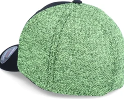 Recycled Mesh Patch Logo Black/Neon Flexfit - Padelville