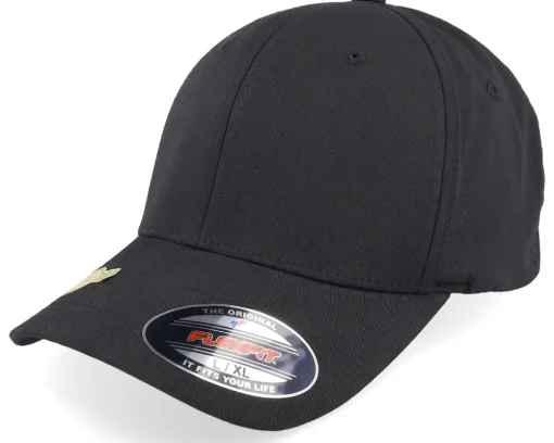Recycled Polyester Black Flexfit - Flexfit