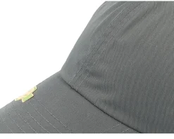Recycled Polyester Light Charcoal Dad Cap - Yupoong