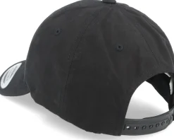 Red Deer Logo Waxed Black Adjustable - Hunter