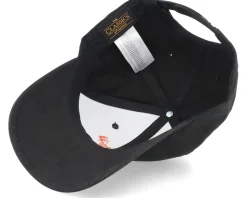 Red Deer Logo Waxed Black Adjustable - Hunter