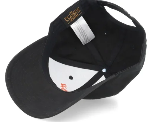 Red Deer Logo Waxed Black Adjustable - Hunter