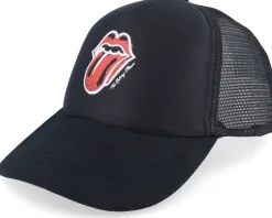 Red Painted Tounge Black Foam Trucker - The Rolling Stones