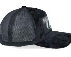 Red Panda Big Patch Velvet Green/Ivory Trucker - Calza Pennello