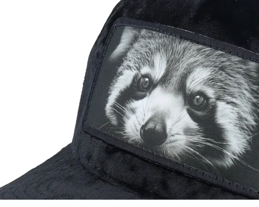 Red Panda Big Patch Velvet Green/Ivory Trucker - Calza Pennello