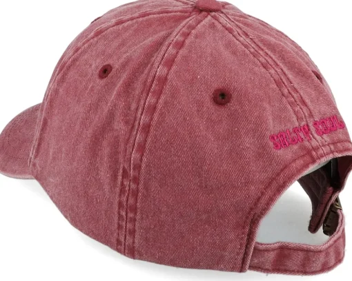 Red Sun Logo Red Dad Cap - Salty Soul