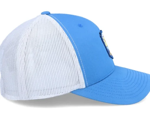 Red Sun Mountain Patch Steel Blue/Silver Trucker - Wild Spirit