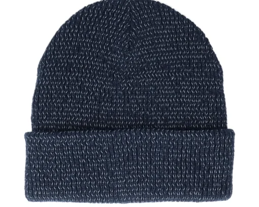Reflective Fluorescent Yellow Cuff Blank Beanie - Beechfield