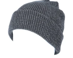 Reflective Graphite Grey Cuff Blank Beanie - Beechfield