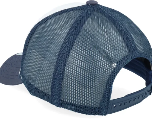 Regal Netplus Hat Washed Navy/White Trucker - Brixton