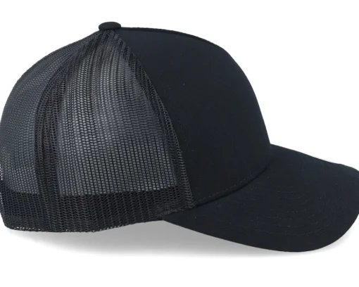 Retro Black A-Frame Trucker - Yupoong