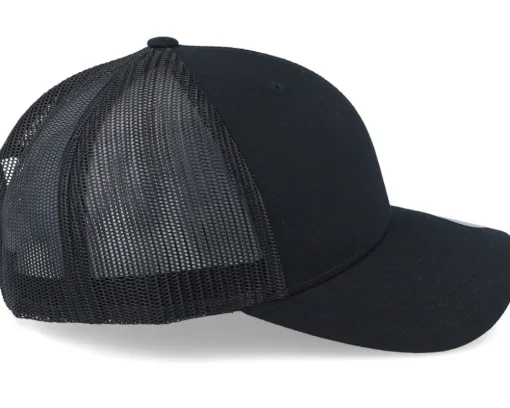 Retro Black Trucker - Yupoong