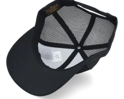 Retro Black Trucker - Yupoong