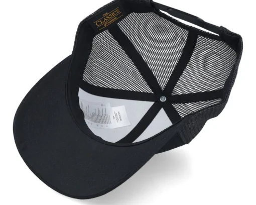 Retro Black Trucker - Yupoong