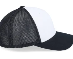 Retro Black/White/Black Trucker - Yupoong