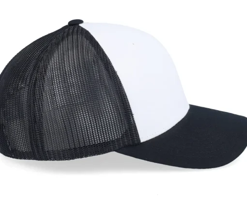 Retro Black/White/Black Trucker - Yupoong