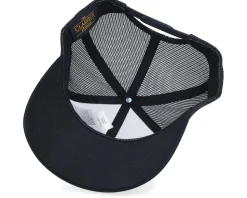 Retro Black/White/Black Trucker - Yupoong