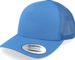 Retro Cobalt A-Frame Trucker - Yupoong