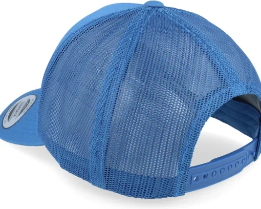 Retro Cobalt A-Frame Trucker - Yupoong
