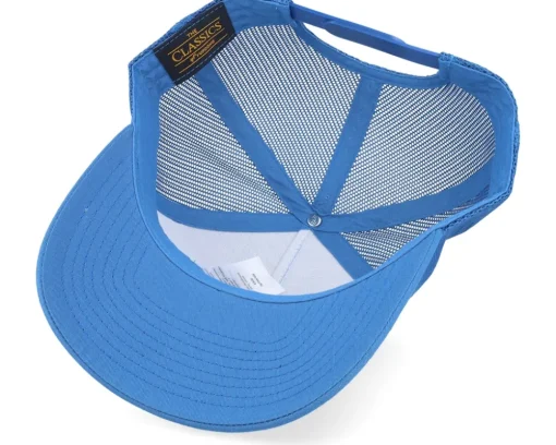 Retro Cobalt A-Frame Trucker - Yupoong