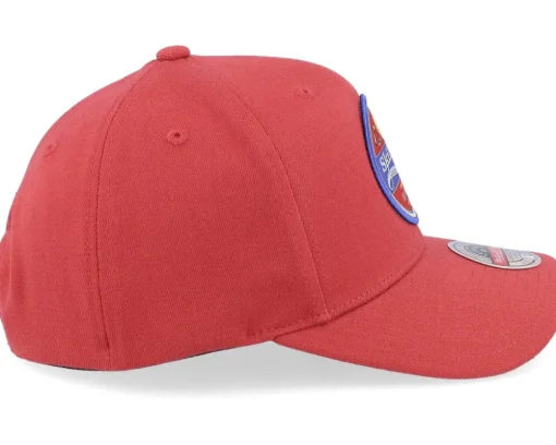 Retro Fishing Logo Burgundy Adjustable - Skillfish