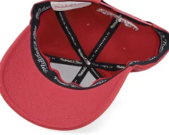 Retro Fishing Logo Burgundy Adjustable - Skillfish
