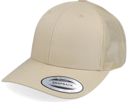 Retro Khaki Trucker - Yupoong
