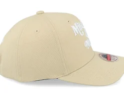 Retro Logo Classic Red Khaki Adjustable - Mitchell & Ness