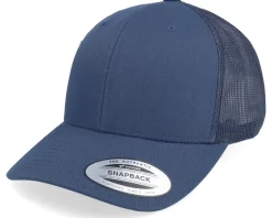 Retro Navy Trucker - Yupoong