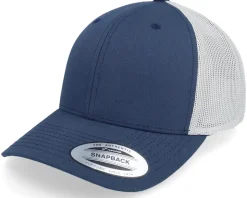 Retro Navy/Silver Trucker - Yupoong