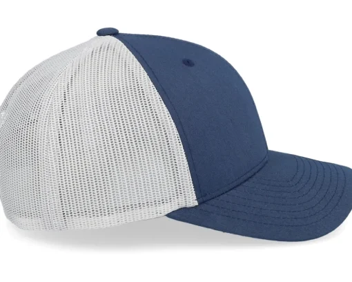 Retro Navy/Silver Trucker - Yupoong