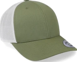 Retro OIive/White Trucker - Yupoong