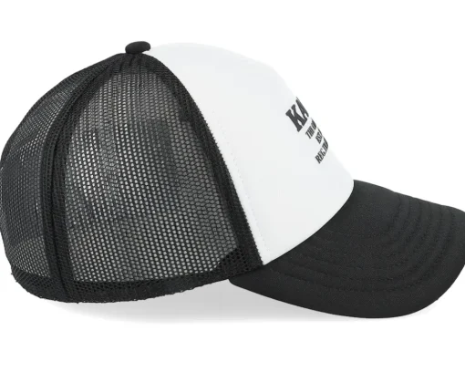 Retro Os Logo Cap Black Trucker - Karl Kani