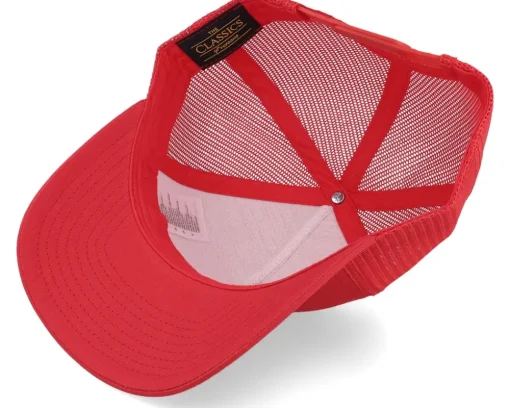 Retro Red A-Frame Trucker - Yupoong