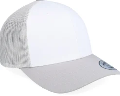 Retro Silver/White/Silver Trucker - Yupoong