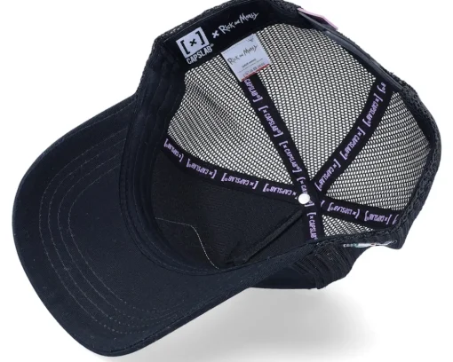 Rick & Morty Black Trucker - Capslab