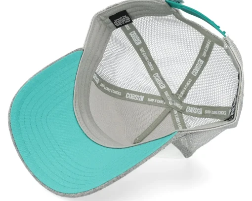 Rider White/Heather Grey Trucker - Coastal