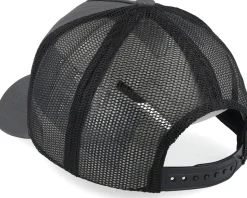 Ridgewood C Hat Charcoal/Black A-Frame Trucker - Brixton
