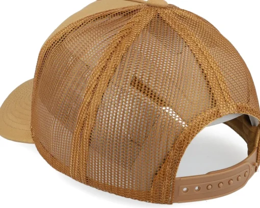 Ridgewood C Hat Copper/Copper A-Frame Trucker - Brixton