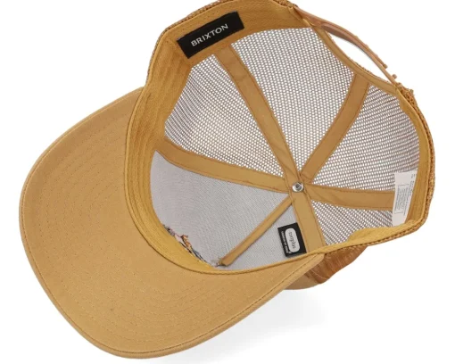 Ridgewood C Hat Copper/Copper A-Frame Trucker - Brixton