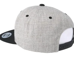 Rifles Badge Grey/Black Snapback - Hunter
