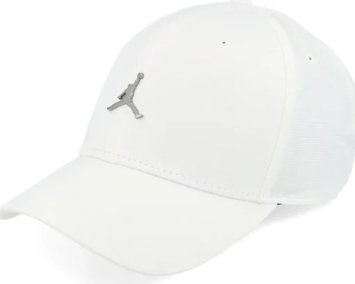 Rise Cap White/Gunmetal Adjustable - Jordan