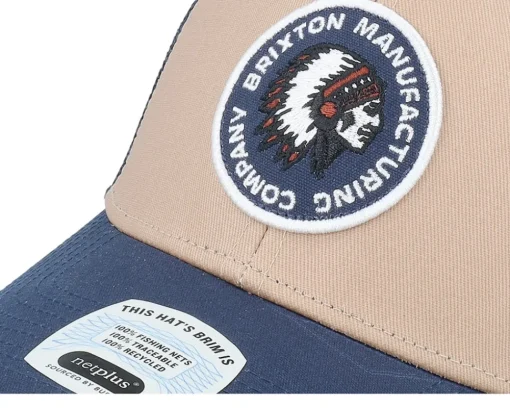 Rival Stamp X Mesh Washed Navy/Washed Navy Trucker - Brixton