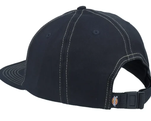 Riverbend Cap Black Strapback - Dickies