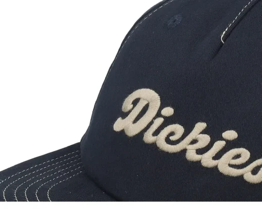 Riverbend Cap Black Strapback - Dickies