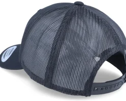 Road Work Patch Black Trucker