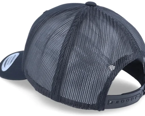 Road Work Patch Black Trucker